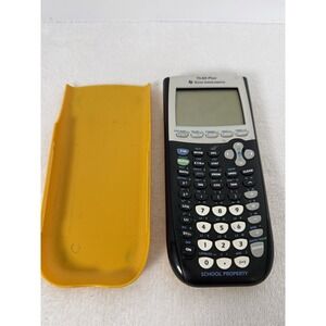 Texas Instruments TI-84 Plus Graphing Calculator Yellow School  Edition